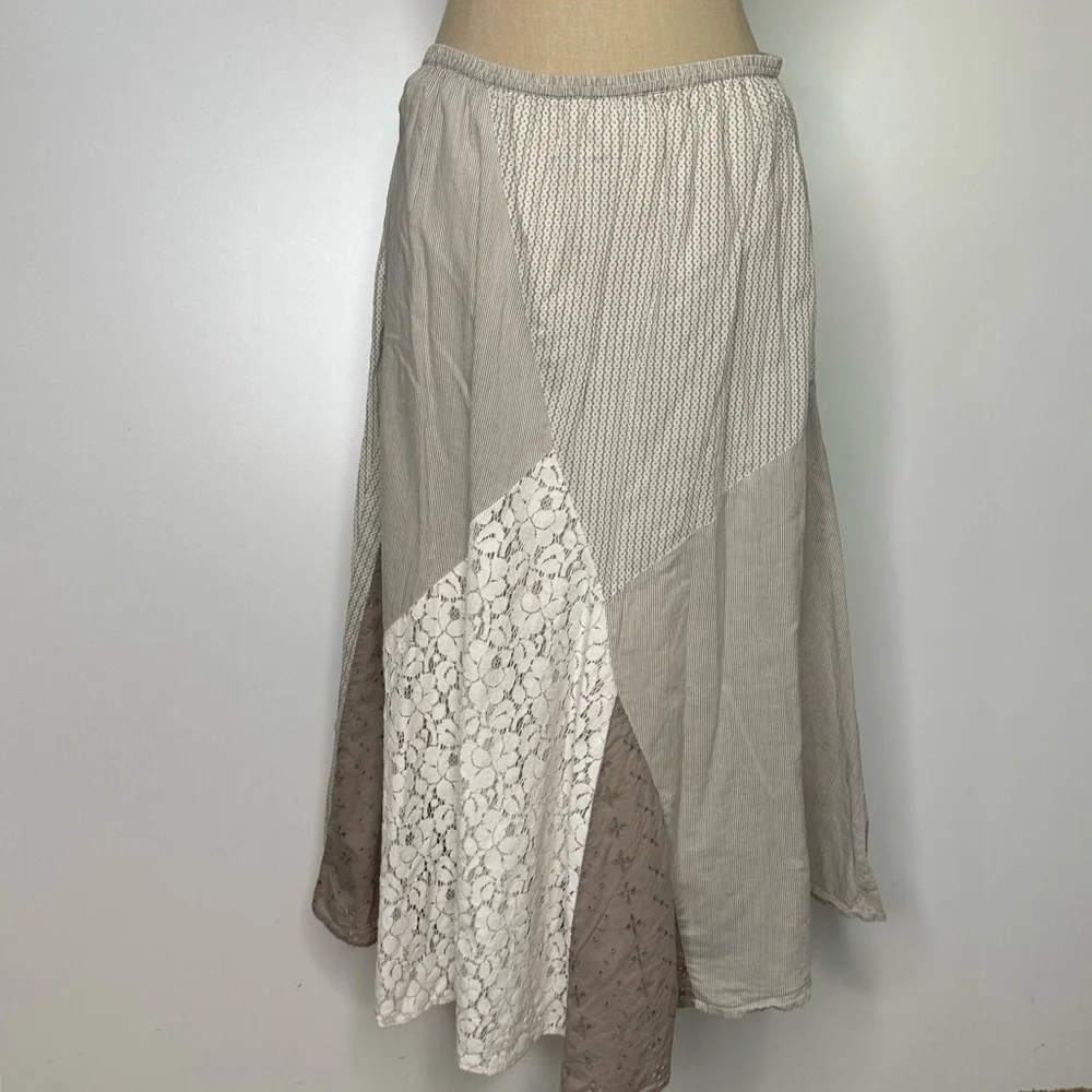 Patchwork midi skirt Medium - Picture 13 of 16
